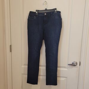Croft & Barrow Dark Blue Skinny Jeans